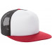 Кепка FlexFit 6005FW NO FOAM Trucker Red/White/Black